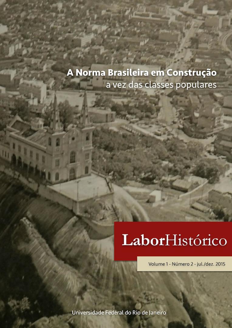					View Vol. 1 No. 2 (2015): A norma brasileira em construção: a vez das classes populares
				