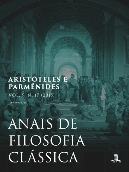 					Ver Vol. 9 Núm. 17 (2015): Aristóteles e Parmênides
				